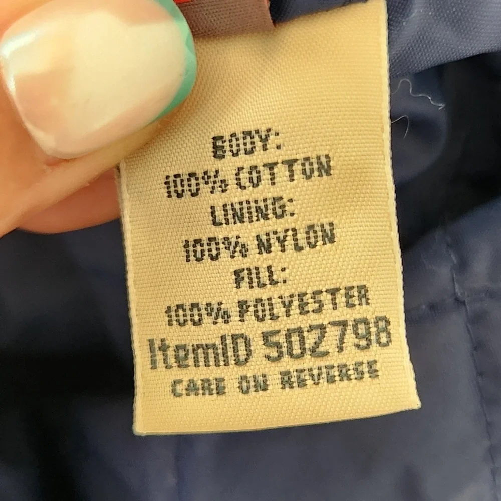 L.L. Bean Lined Flannel plaid Blue & Green Womens‎ XL